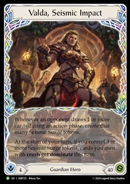 Valda, Seismic Impact (Rainbow Foil)