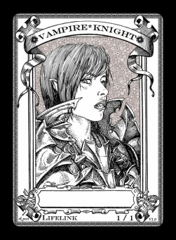 Vampire Knight Token (Black 1/1) (V.1)