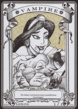 Vampire Token (Black 1/1 Lifelink) (V.1)