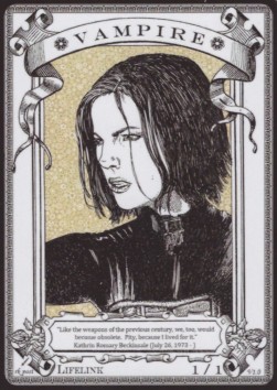 Vampire Token (Black 1/1 Lifelink) (V.2)