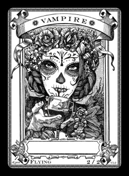 Vampire Token (Black 2/2) (V.2)
