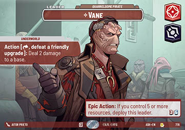 Vane, Quarrelsome Pirate (V.2)