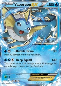 Vaporeon EX  (GEN 24)