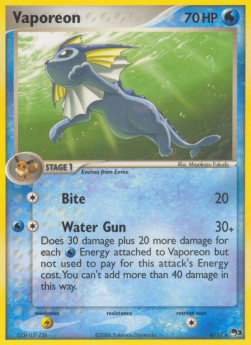 Vaporeon  (POP3 6)