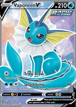Vaporeon V  (EVS 172)