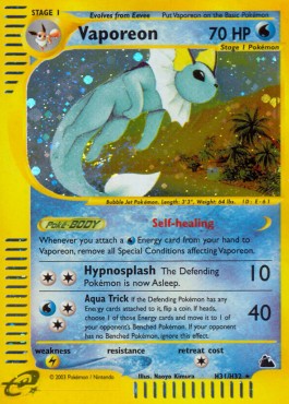 Vaporeon  (SK H31)