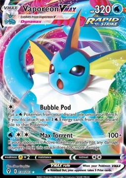 Vaporeon VMAX  (EVS 030)
