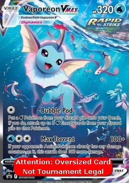 Vaporeon VMAX  (SWSH 182)