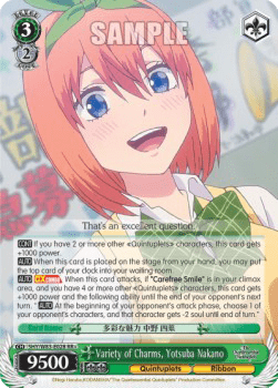 Variety of Charms, Yotsuba Nakano (V.1 - Double Rare)