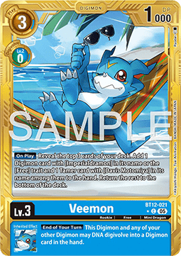 Veemon (BT12-021) (V.2)