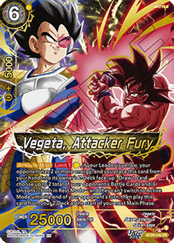 Vegeta, Attacker Fury