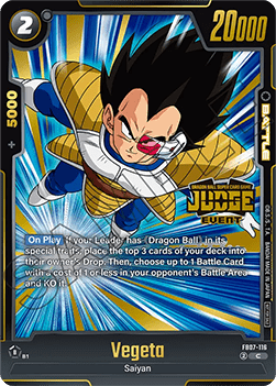 Vegeta (FB07-116) [Fusion World] (V.1 - Common)