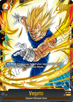 Vegeta (FP-023) [Fusion World] (V.1 - Promo)