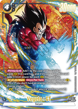 Vegeta : GT (FB09-117) [Fusion World] (V.2 - Alternate Art)