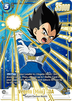 Vegeta (Mini) : DA (FB06-036) [Fusion World] (V.1 - Rare)