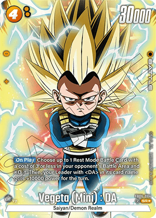Vegeta (Mini) : DA (FB06-084) [Fusion World] (V.2 - Alternate Art)