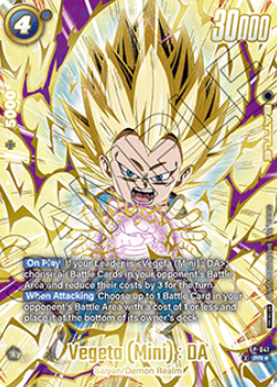 Vegeta (Mini) : DA (FP-041) [Fusion World] (V.1 - Promo)
