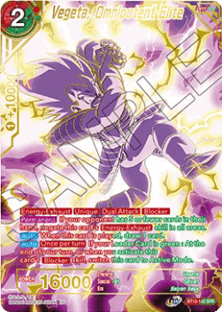 Vegeta, Omnipotent Elite (V.2 - Special Rare)