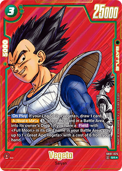 Vegeta (SB01-025) [Fusion World] (V.2 - Alternate Art)