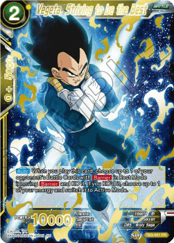 Vegeta, Striving to be the Best (V.2 - Feature Rare)