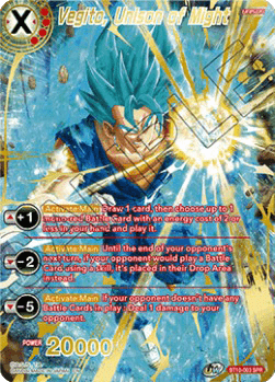 Vegito, Unison of Might (V.2 - Special Rare)
