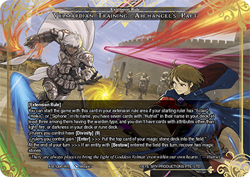 Velmardian Training: Archangel's Pact