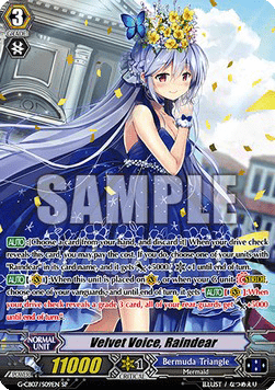 Velvet Voice, Raindear [G Format] (V.2 - Special Parallel)