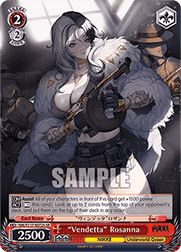 “Vendetta” Rosanna (V.2 - Super Rare)