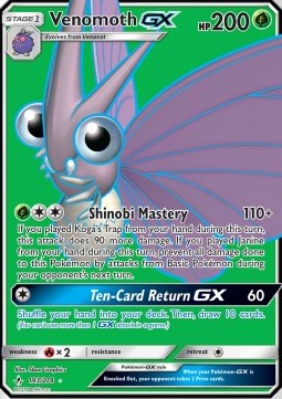 Venomoth GX  (UNB 193)