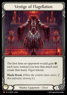 Vestige of Flagellation (Cold Foil)