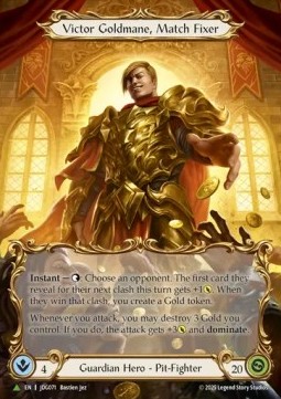 Victor Goldmane, Match Fixer (Marvel)