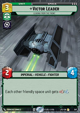 Victor Leader, Leading from the Front (V.1)