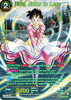 Videl, Hates to Lose (V.2 - Special Rare)