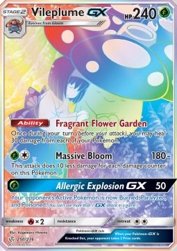 Vileplume GX  (CEC 250)