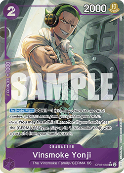 Vinsmoke Yonji (OP06-066) (V.3)