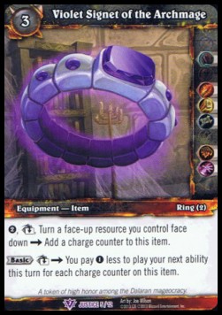 Violet Signet of the Archmage