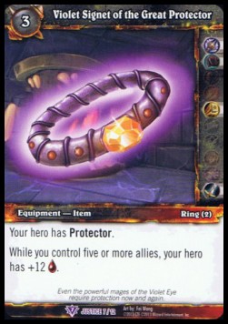 Violet Signet of the Great Protector