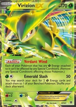 Virizion EX  (PLB 9)