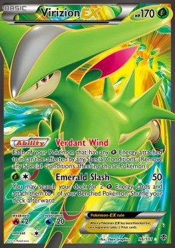Virizion EX  (PLB 96)