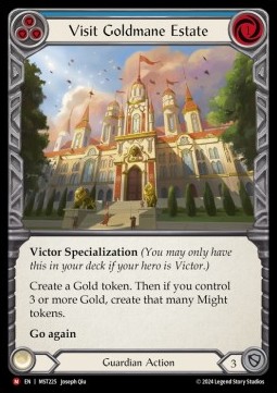 Visit Goldmane Estate (Rainbow Foil)