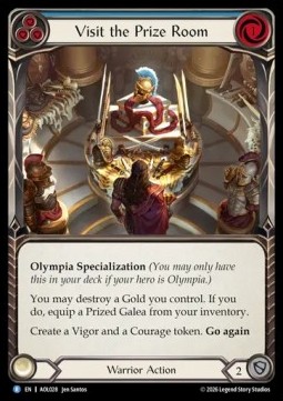 Visit the Prize Room (Regular)