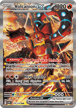 Volcanion ex  (SV9s 176)