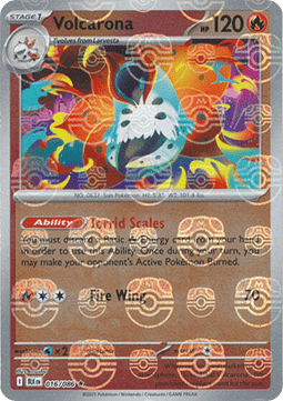 Volcarona  (xBLK 016)