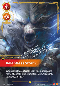 Volibear, Relentless Storm (V.3 - Signed Showcase)