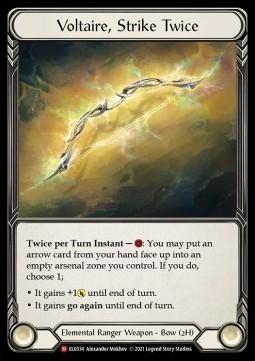 Voltaire, Strike Twice (Cold Foil)