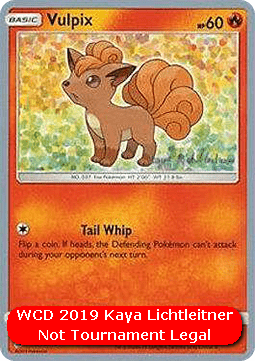 Vulpix  (WCD19 TEU 15)