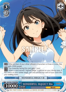 WONDERFUL M@GIC!! Rin (V.2 - Triple Rare)
