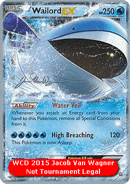 Wailord EX  (WCD15 PRC 38)
