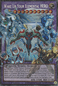 Wake Up Your Elemental HERO (V.2 - Starlight Rare)