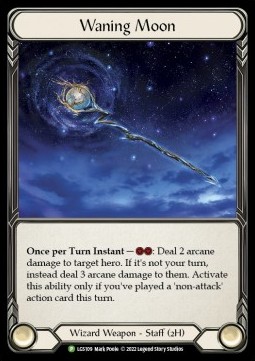 Waning Moon (Cold Foil)